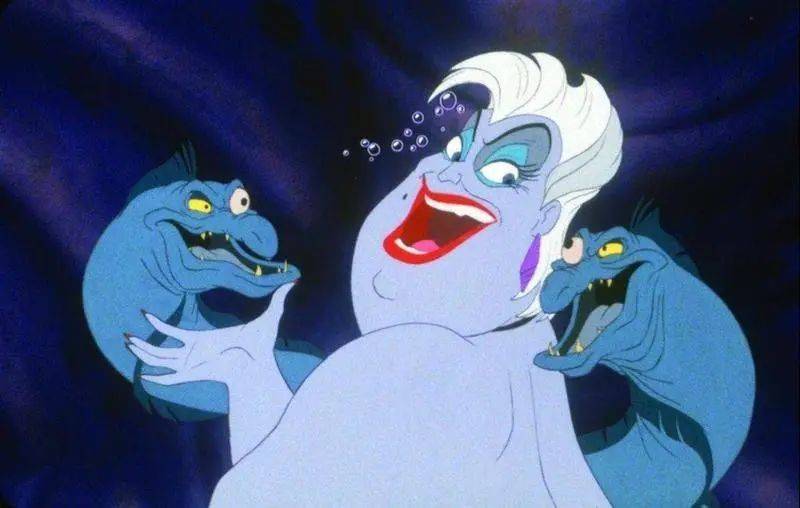 ▲&nbsp;海巫婆乌苏拉和手下胡善与贾善