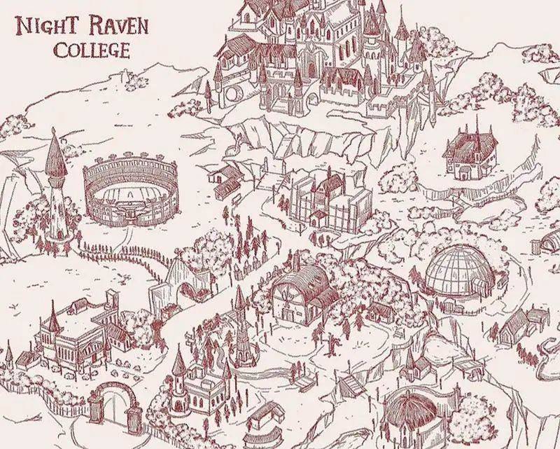 ▲&nbsp;NIGHT RAVEN COLLEGE