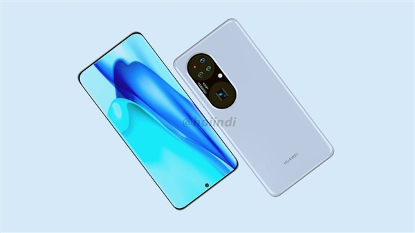 图为华为P50 Pro民间渲染图