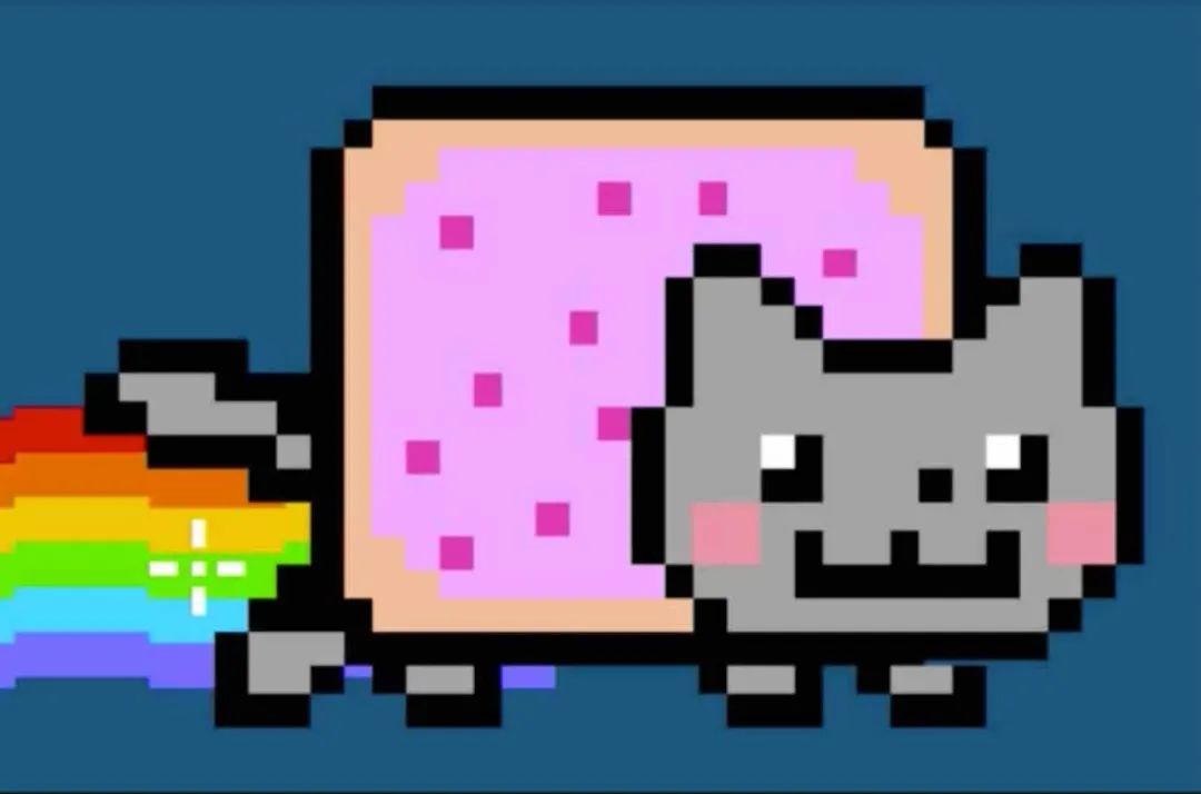 彩虹猫形象 图源:Youtube截屏