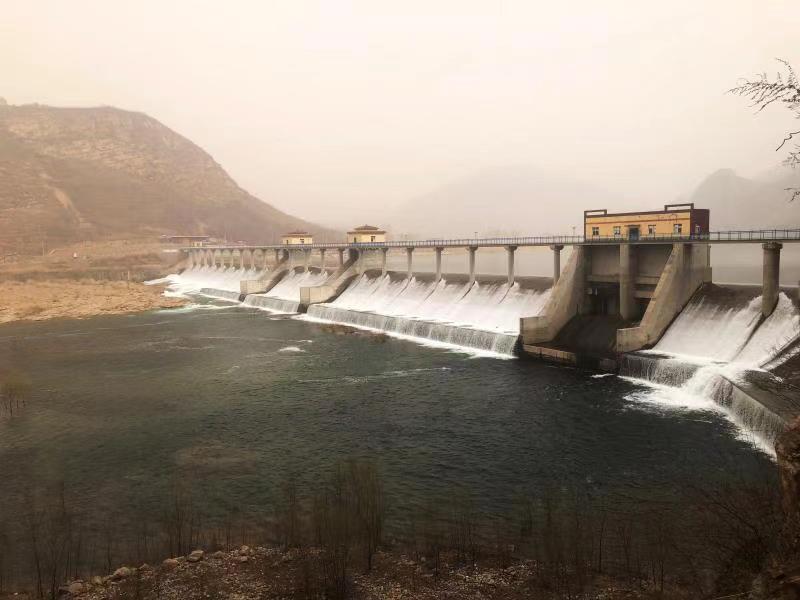 桃林口水库提闸调水助力春灌生产