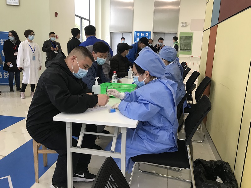 上海市已完成疫苗接种259672人 已有1205家交通相关企业完成预约
