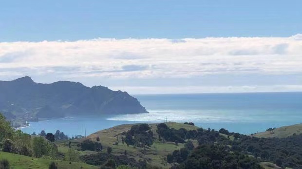 △海浪涌入Tokomaru Bay（照片来自当地媒体）