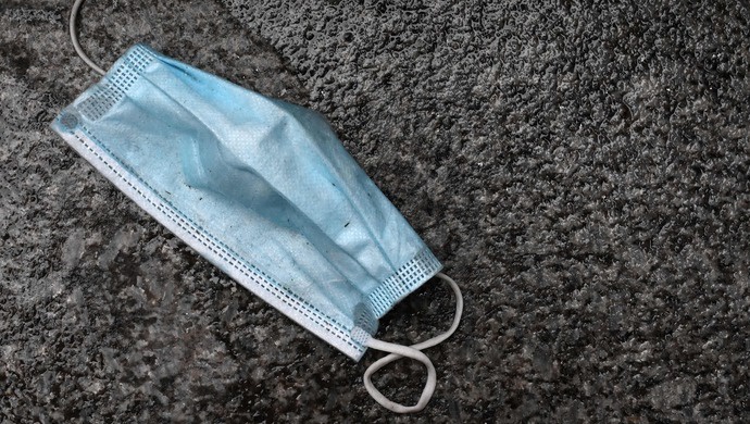 西媒:废弃口罩成海洋新污染源,未来或进入食物链