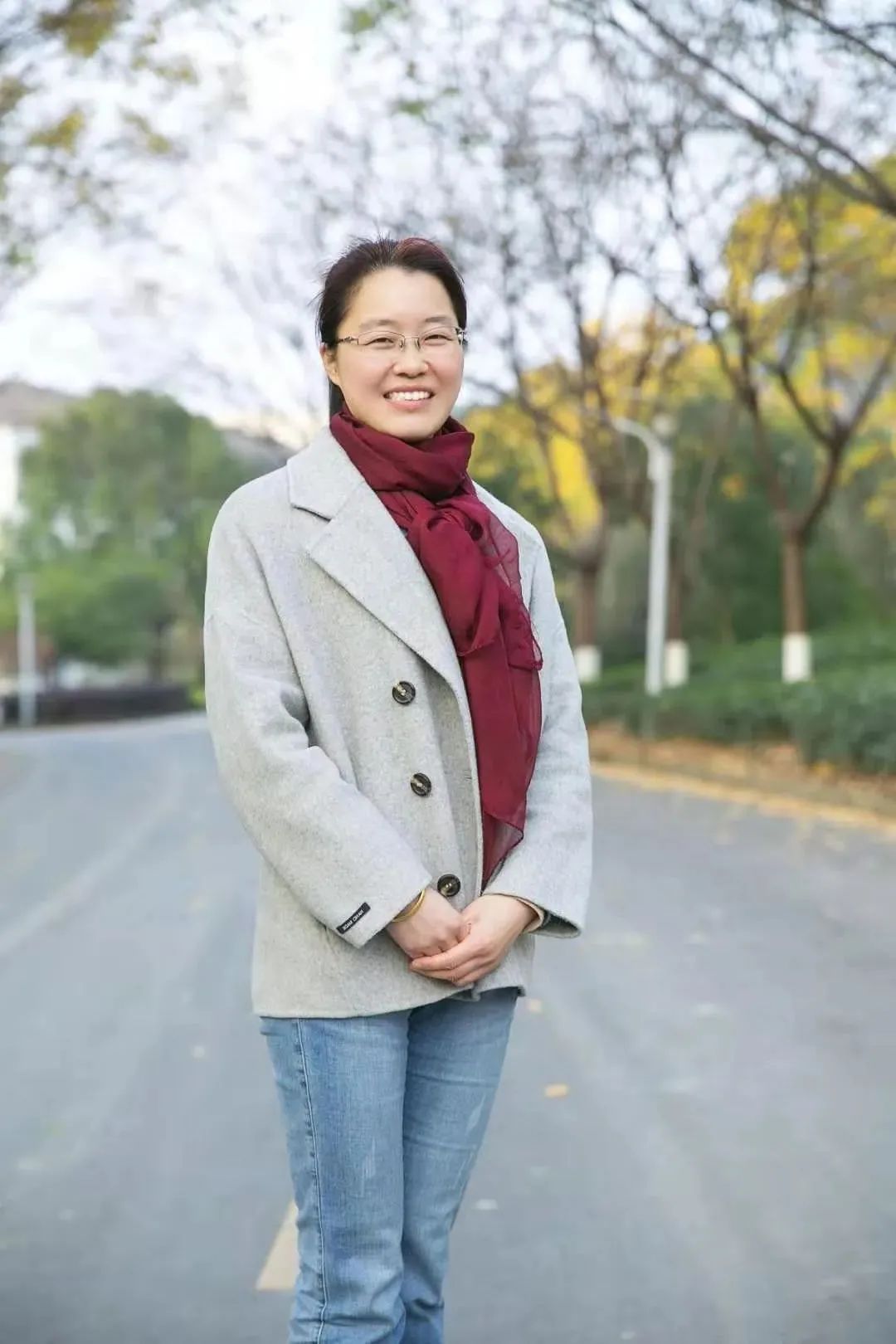 今天的头条献给浙农林大的女神