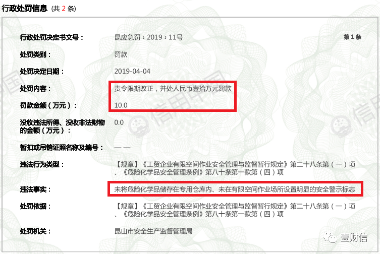 (截图来自信用中国官方网站)
