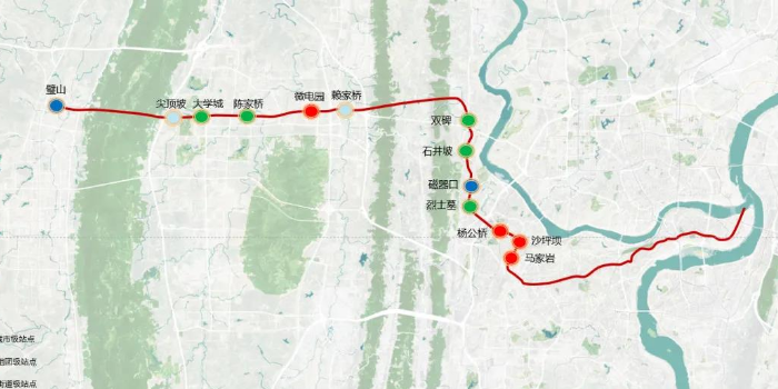 重庆15号线路线图图片