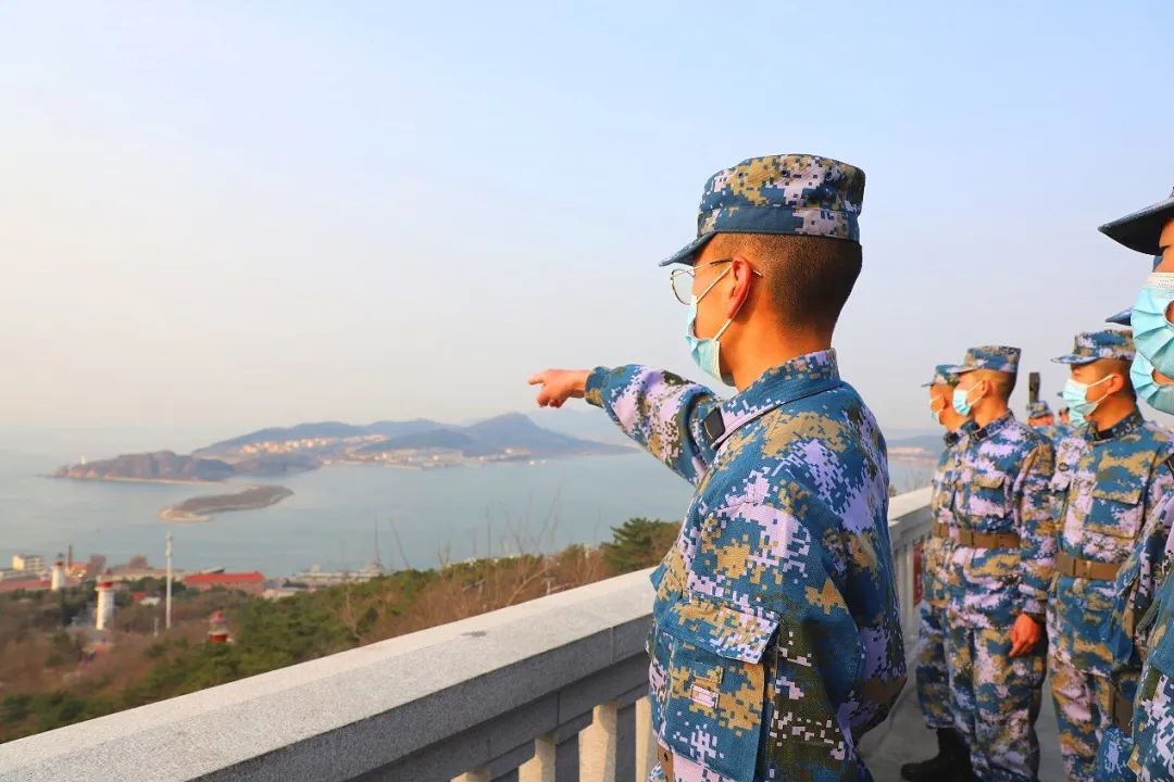忧患意识组织官兵参观旅顺口历史遗迹北部战区海军某训练基地一个旅顺