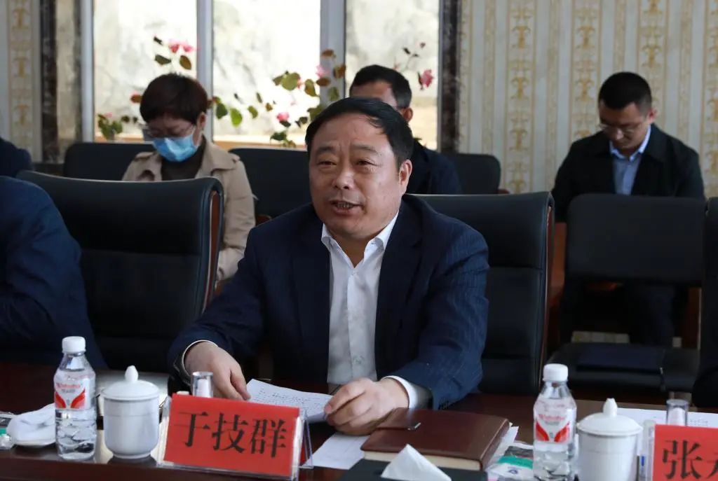 于技群首先向学校一直以来对磐石市的关心和支持表示感谢,对李玉院士