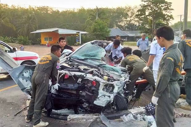 泰国新年宋干节 6天里因交通肇事致死238人