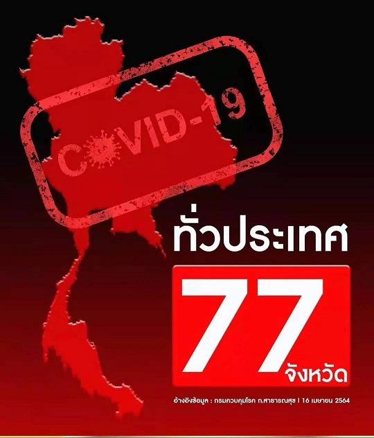泰国新冠疫情蔓延至全国 总理巴育强调不封城、不宵禁