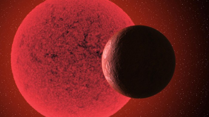天文学家新探测到一颗围绕红矮星运行的“超级地球”