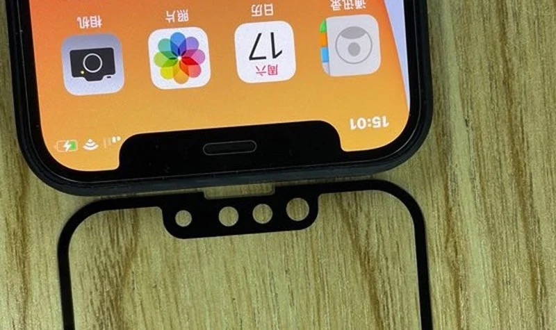 iPhone 13新图曝光：刘海缩小后新外形加持