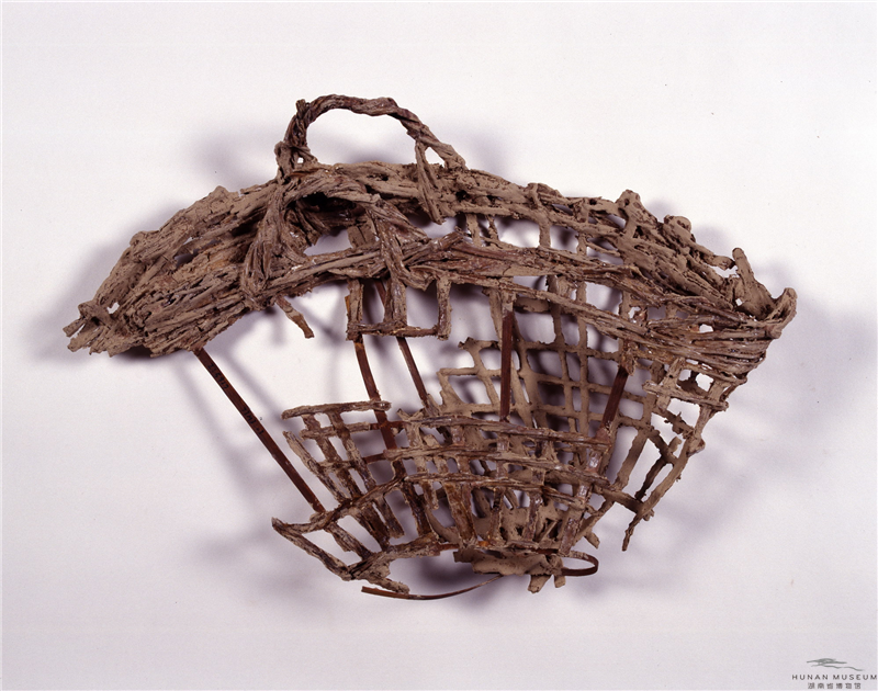 长沙马王堆汉墓出土的竹篮(湖南省博物馆)