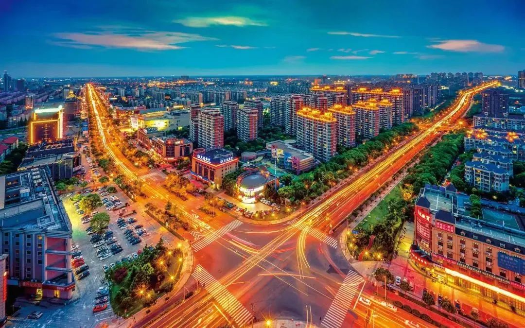 &nbsp;金山城区夜景