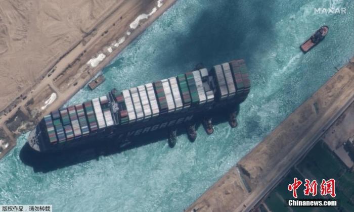 全球航运巨头:苏伊士运河堵船的影响还在持续