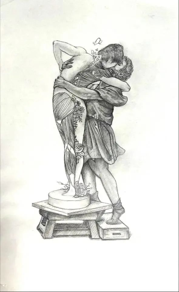 《皮格马利翁与加拉忒亚》的肌肉与美感13作品简介:作品表现了阿尔茨