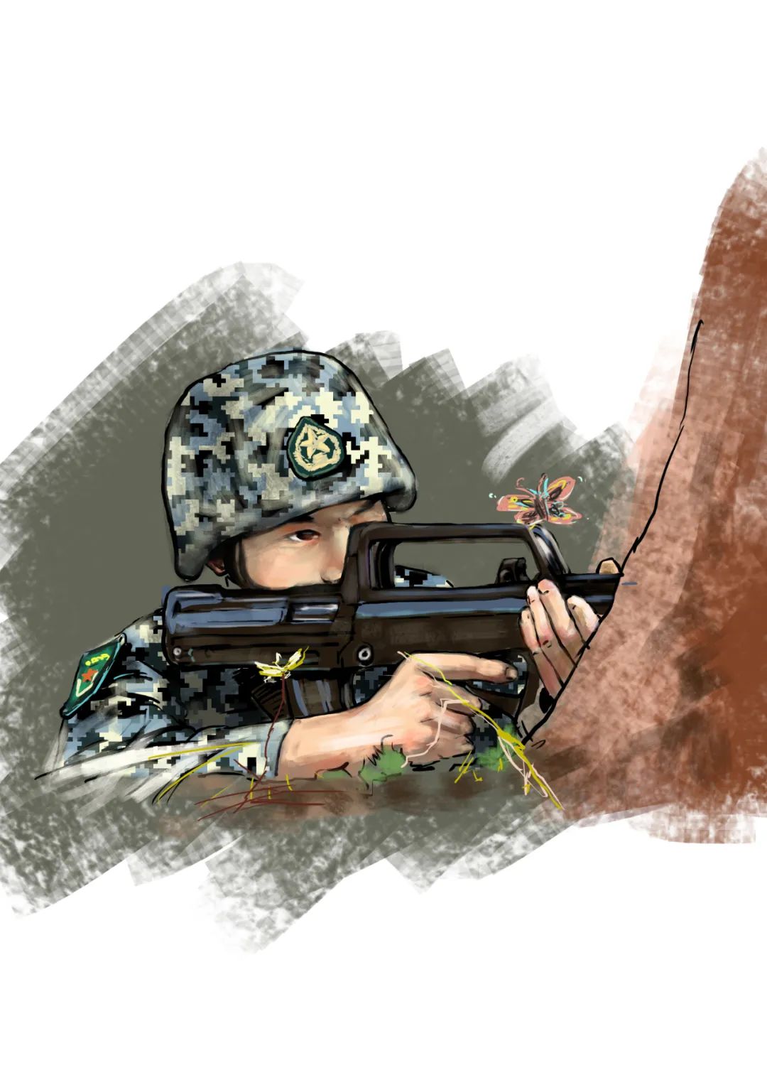 积极投入训练中去