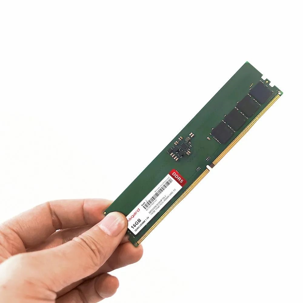 阿斯加特ddr5内存条成品下线16gb32gb接受高端定制
