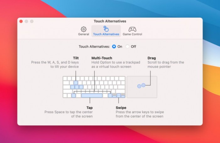 macOS引入触控替代功能：在Mac上更容易使用iPhone/iPad应用