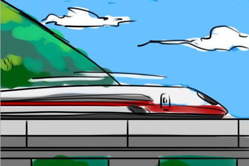 发现最美铁路中青漫评丨京张铁路由人到大的高速转变