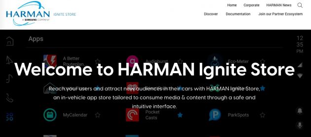 哈曼Ignite应用商店开发者门户向汽车安卓开发者开放