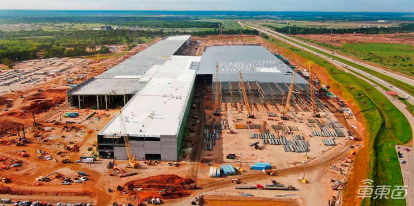 ▲得克萨斯州Model Y工厂外景