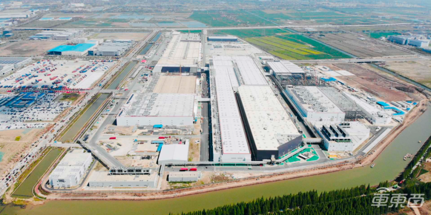 ▲特斯拉上海工厂