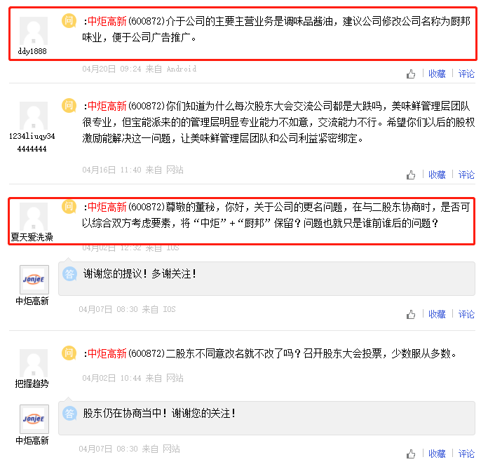 图片来源:上证e互动平台