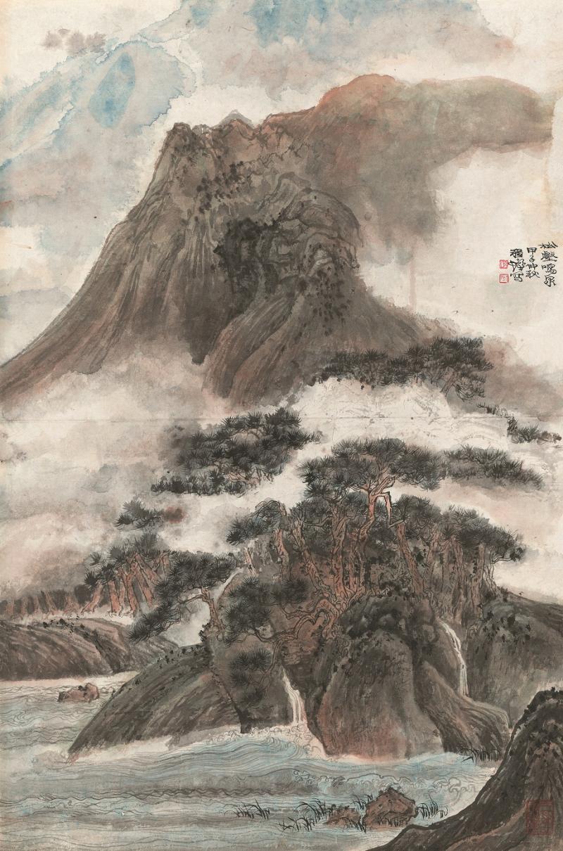 程十发晚年这幅鲜为人知的力作究竟为谁而画
