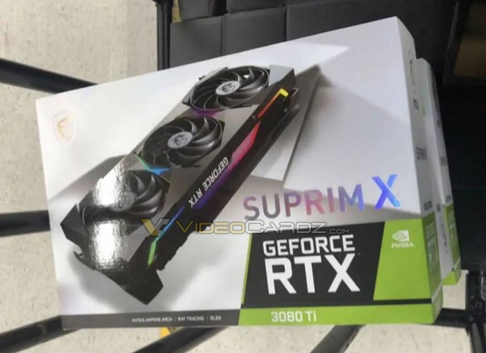 微星RTX 3080 Ti SUPRIM X旗舰非公显卡包装盒曝光