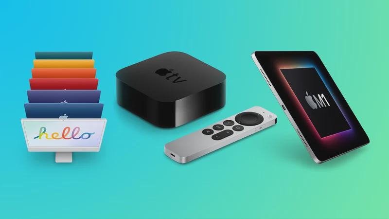 新款M1 iPad Pro、24英寸M1 iMac、Apple TV 4K和Siri遥控器现已可订购