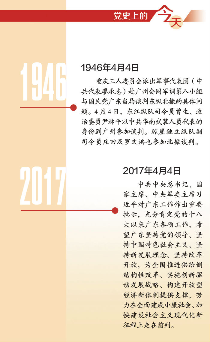 南粤红色印记 每日一学 21年4月4日 广东 党史研究室 新浪新闻 南粤红色印记 每日一学 21年4月4日 广东 党史研究室 新浪新闻