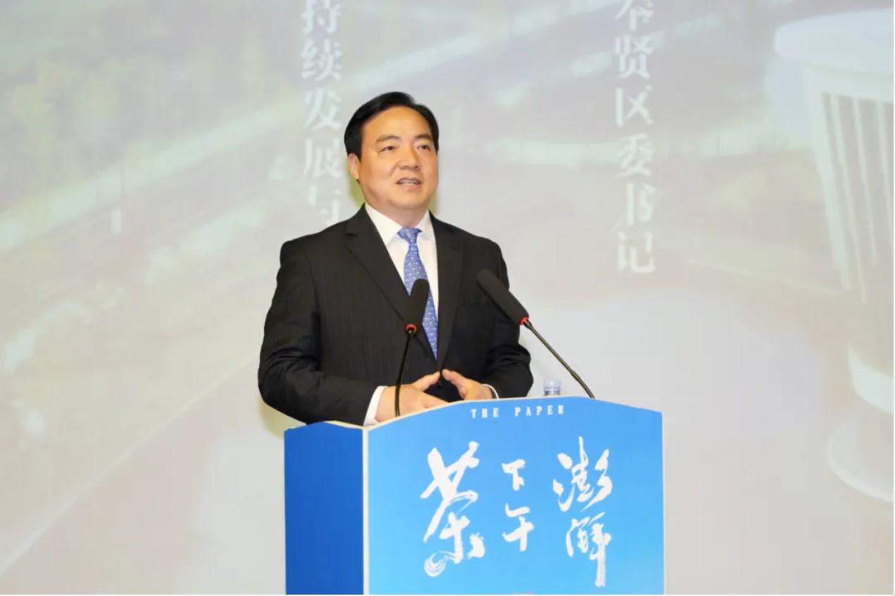 上海市奉贤区委书记庄木弟讲话