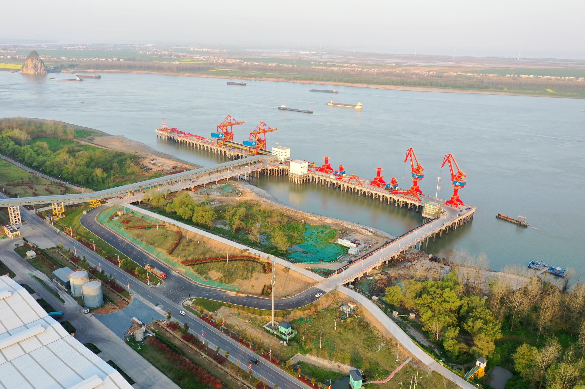 鄱阳港新码头图片