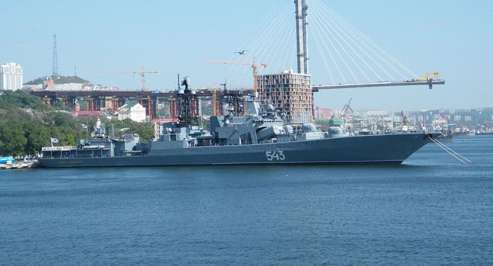 俄无畏级驱逐舰加装巡航导弹 首次在日本海成功试射