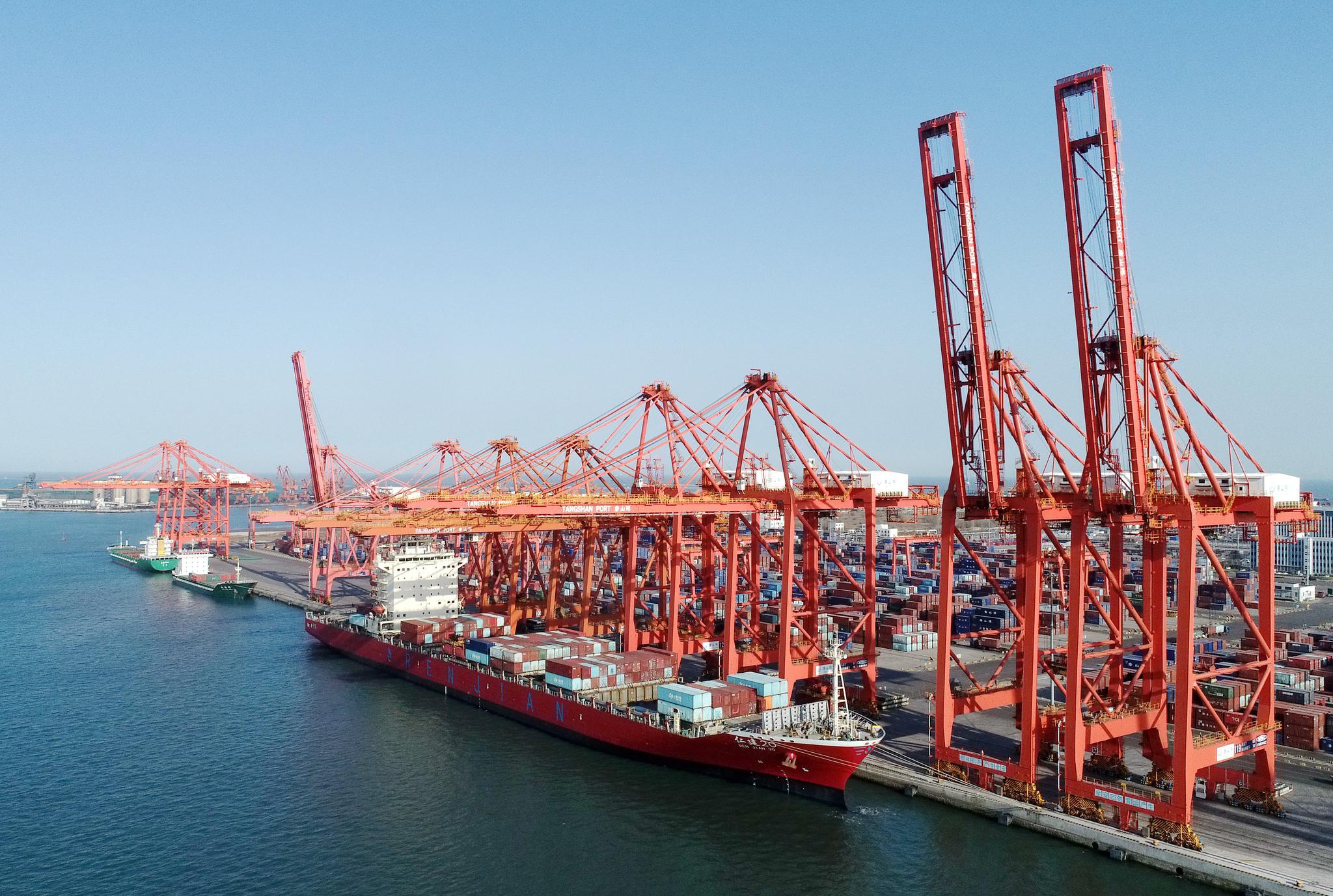 经济河北唐山港京唐港区吞吐量实现开门红