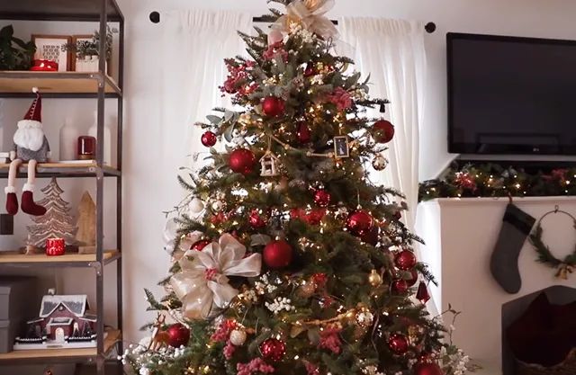 装饰过的圣诞树 视频截图