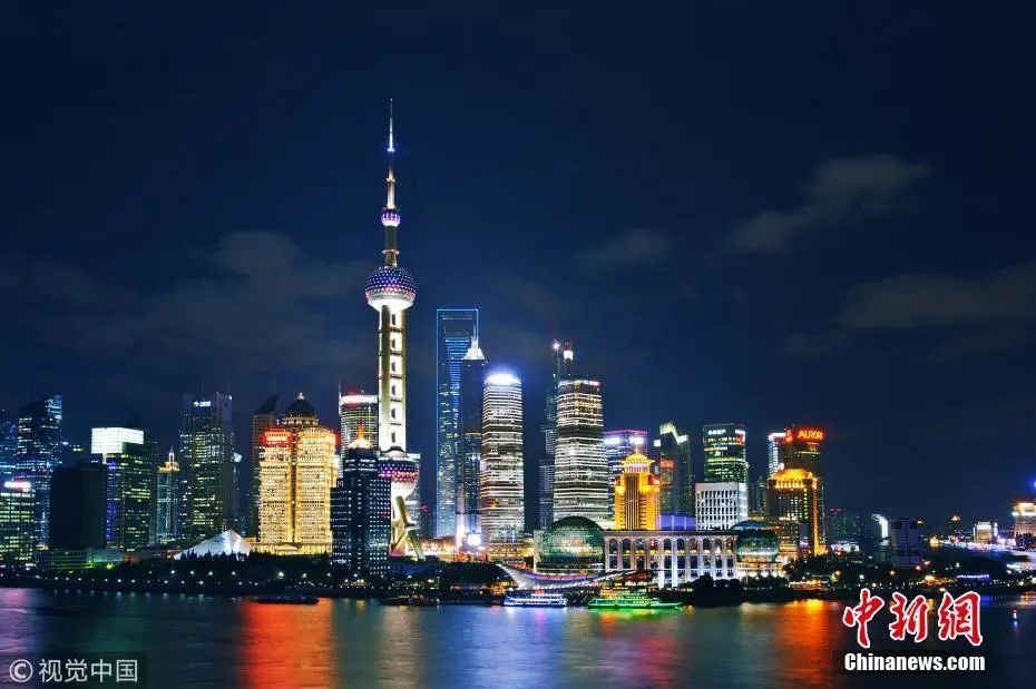 资料图:上海东方明珠广播电视塔。图片来源:视觉中国