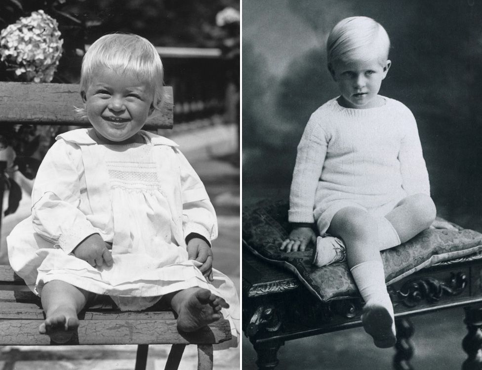 菲利普亲王幼年时期 图源:外媒