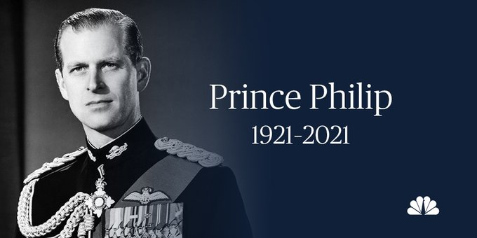 白金汉宫宣布：菲利普亲王去世，享年99岁