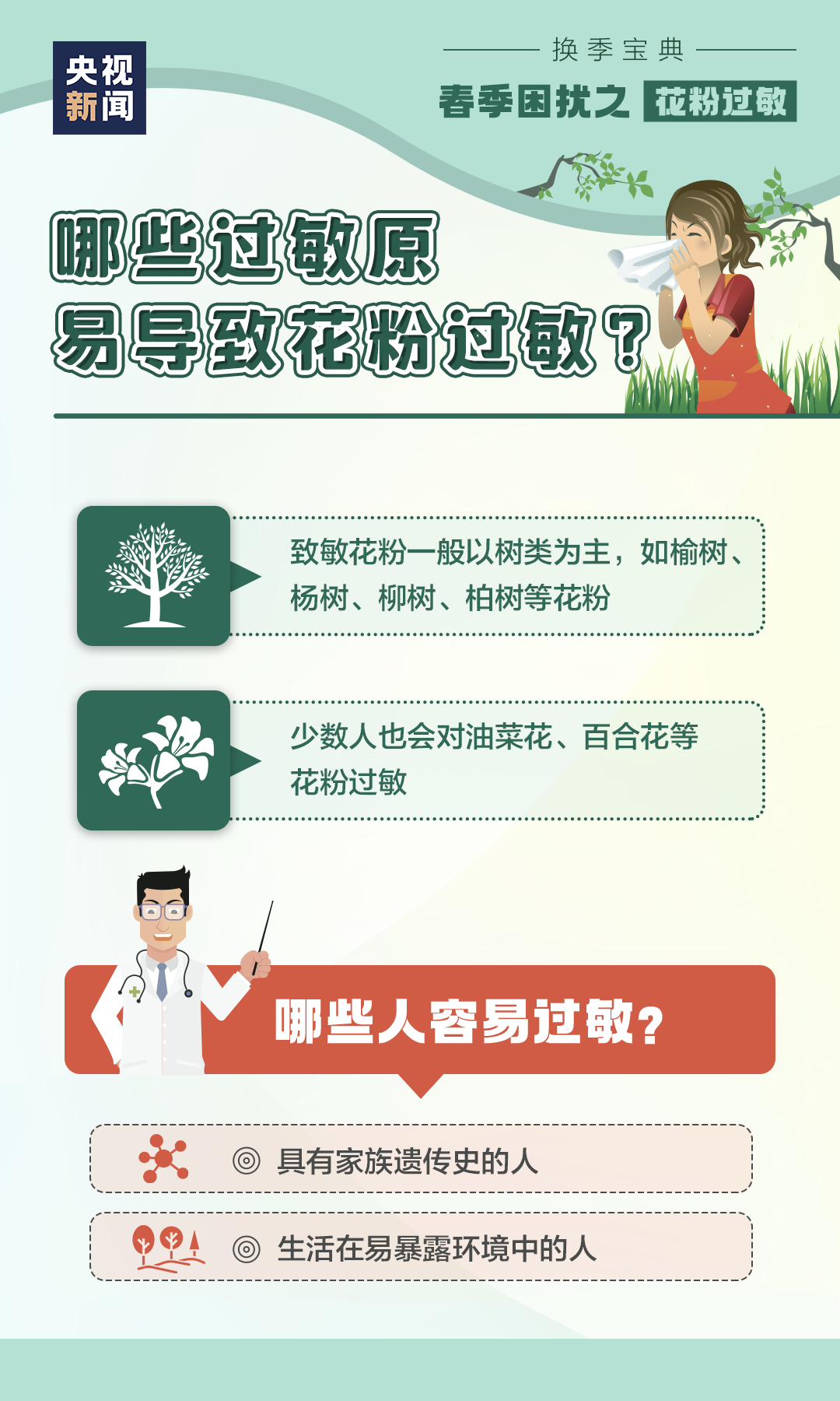 远离鲜花为何还会花粉过敏？原来……