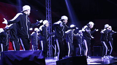 某演出公司的商演舞台