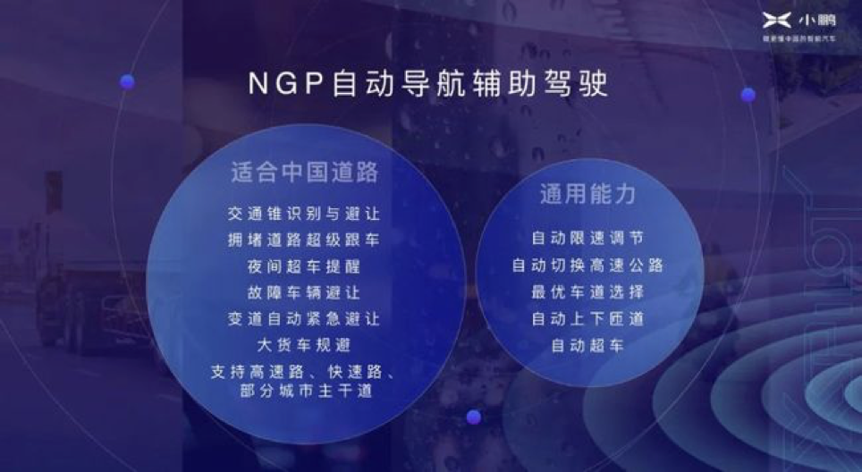 NGP成绩喜人，助推小鹏汽车自动驾驶挑战目标提速