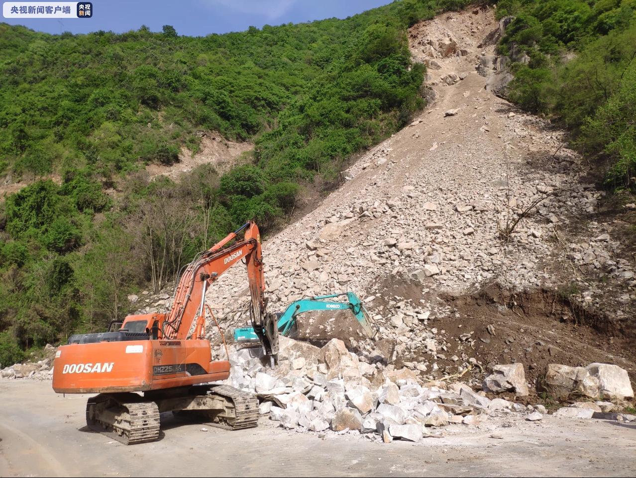 国道244宝鸡段潘太路塌方路段已抢通 节日期间全天禁止大客车通行