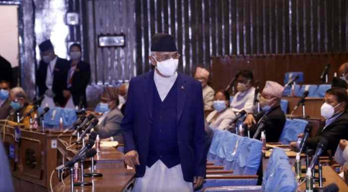 尼泊尔总理奥利未能赢得信任案投票