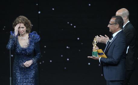 索菲亚·罗兰86岁再获意大利电影大卫奖