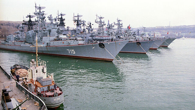 俄罗斯庆祝黑海舰队成立238年
