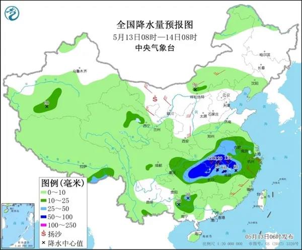 范围真大！新一轮较强降雨来袭