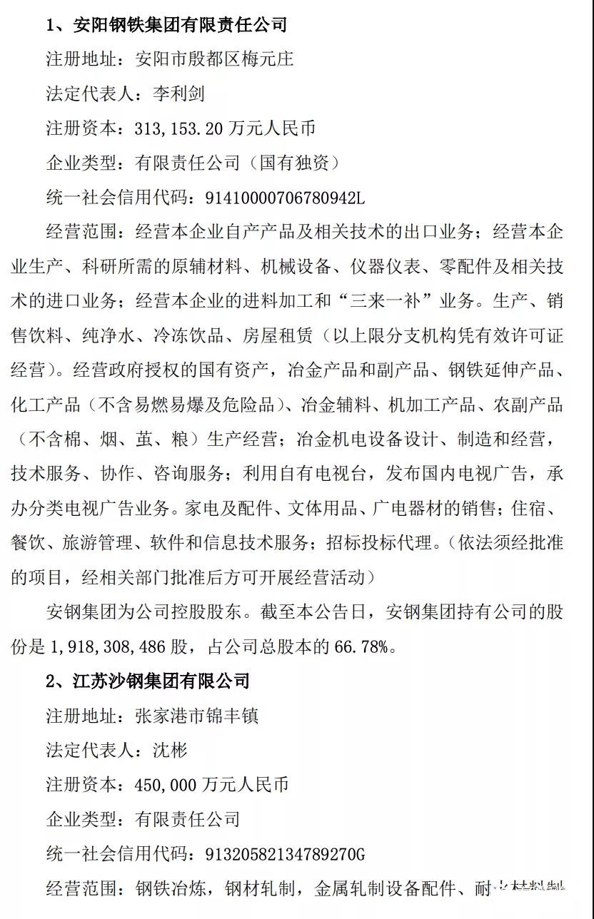 重磅 沙钢集团将重组安钢集团产能或超5500万吨成国内第二大钢铁巨头 沙钢集团 新浪财经 新浪网